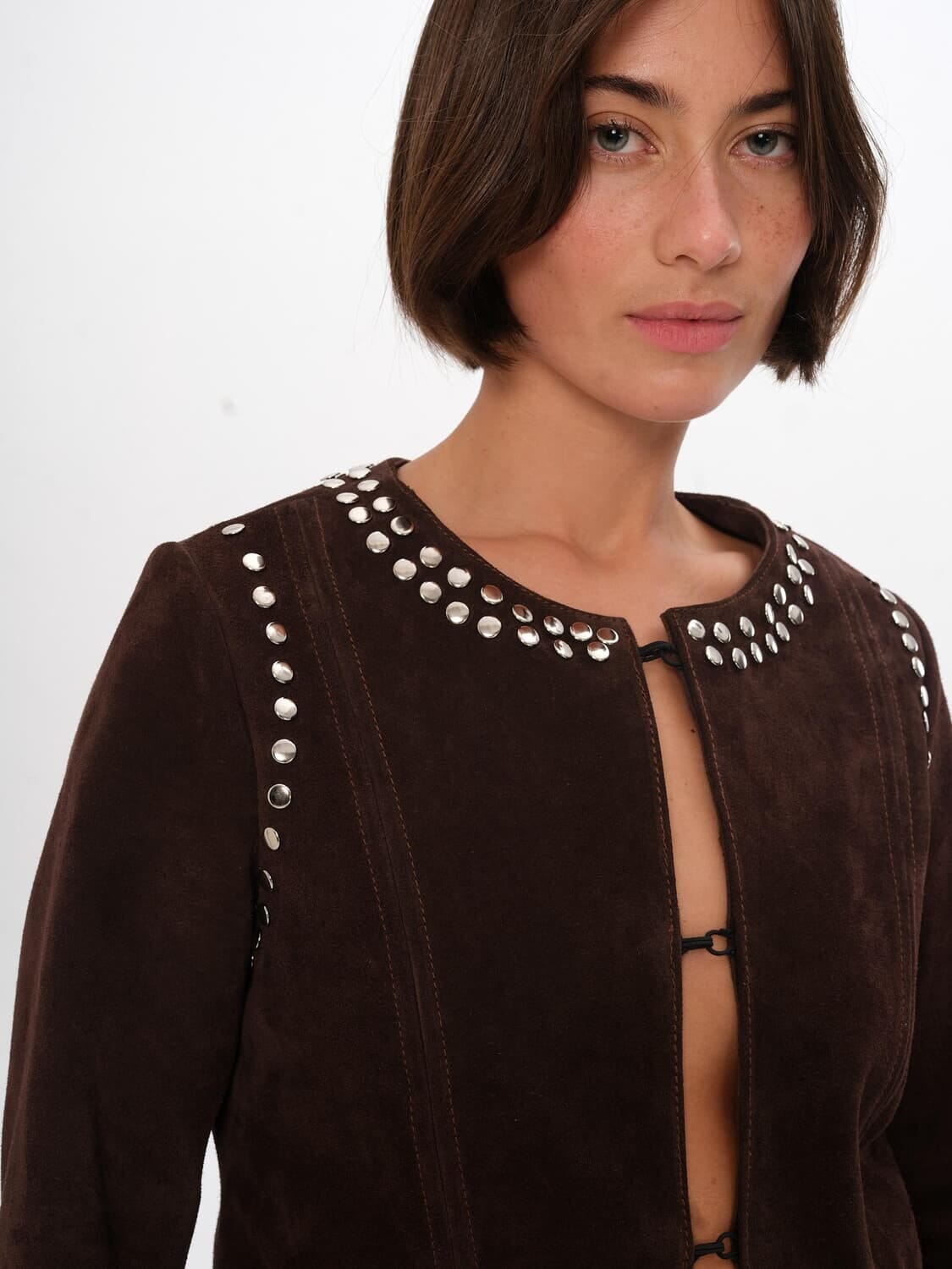 Chaqueta Leather Reynalda marron l
