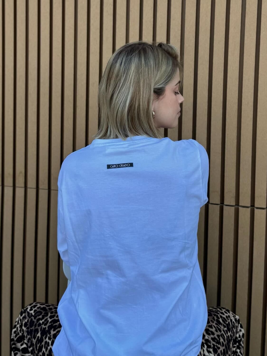 Remera Milli blanco m