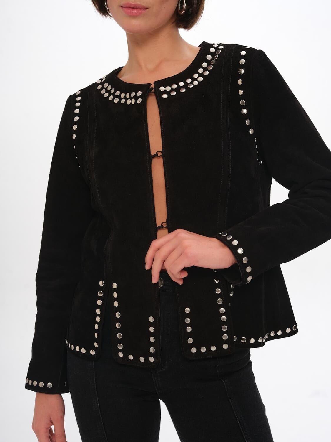 Chaqueta Leather Reynalda negro l