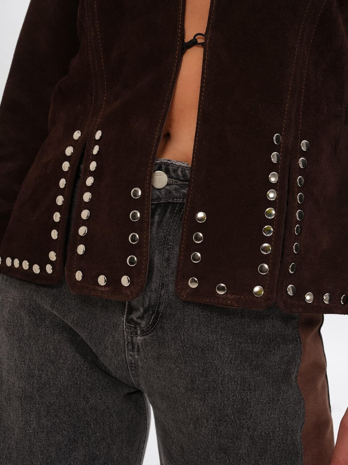 Chaqueta Leather Reynalda marron l
