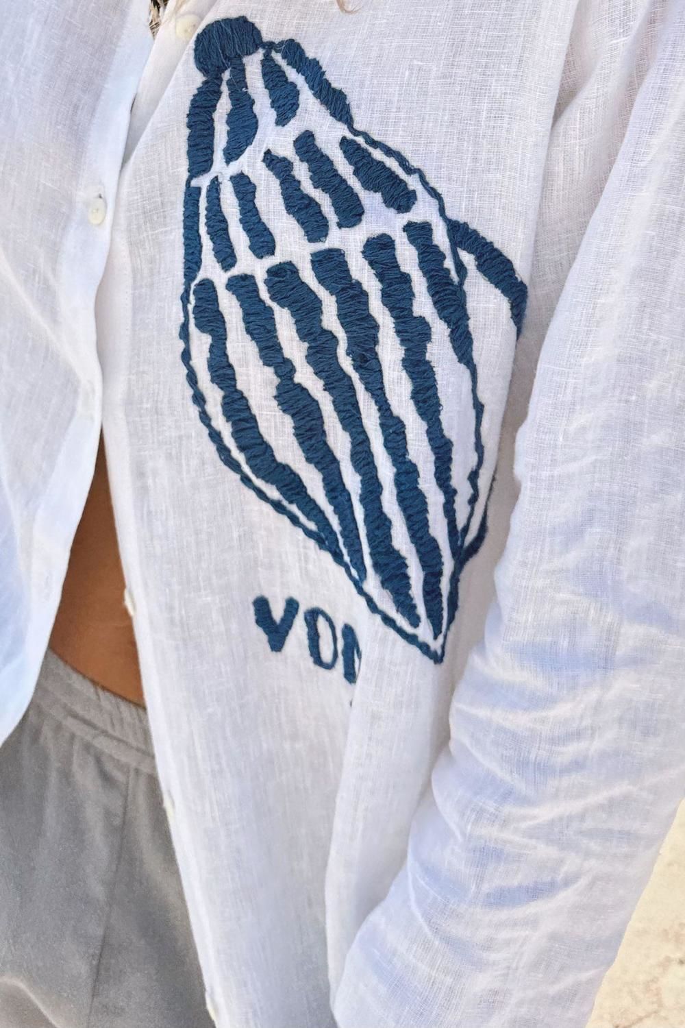 Camisa Bordada Sea
