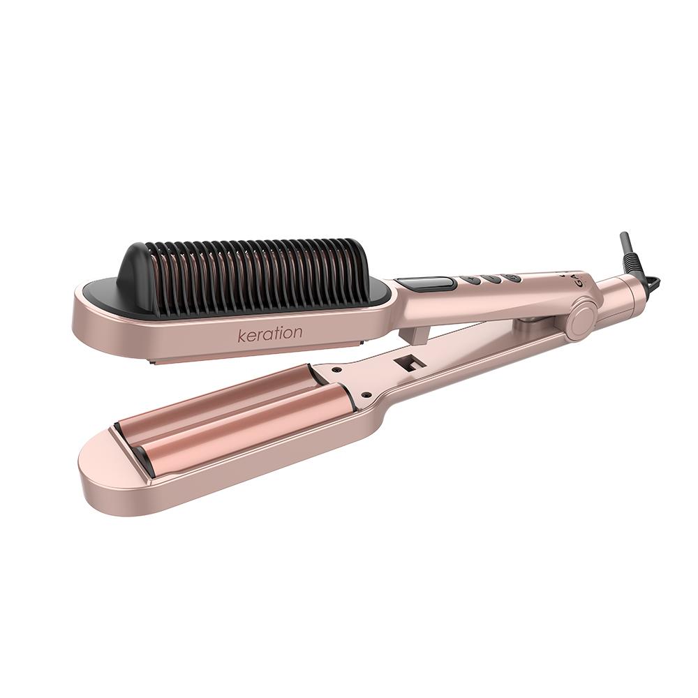 Waver & Brush Ondulador y Alisador negro n/a