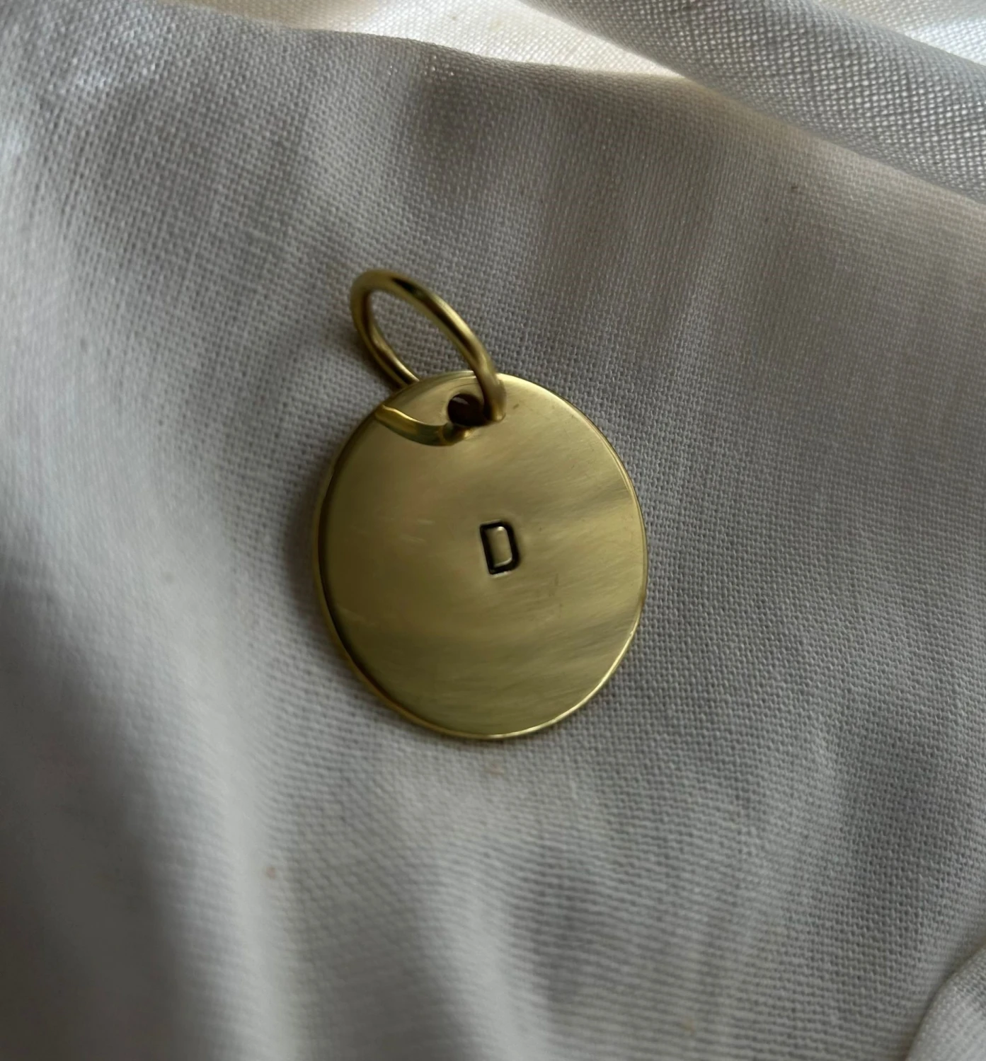 Spelling Key Ring D dorado n/a