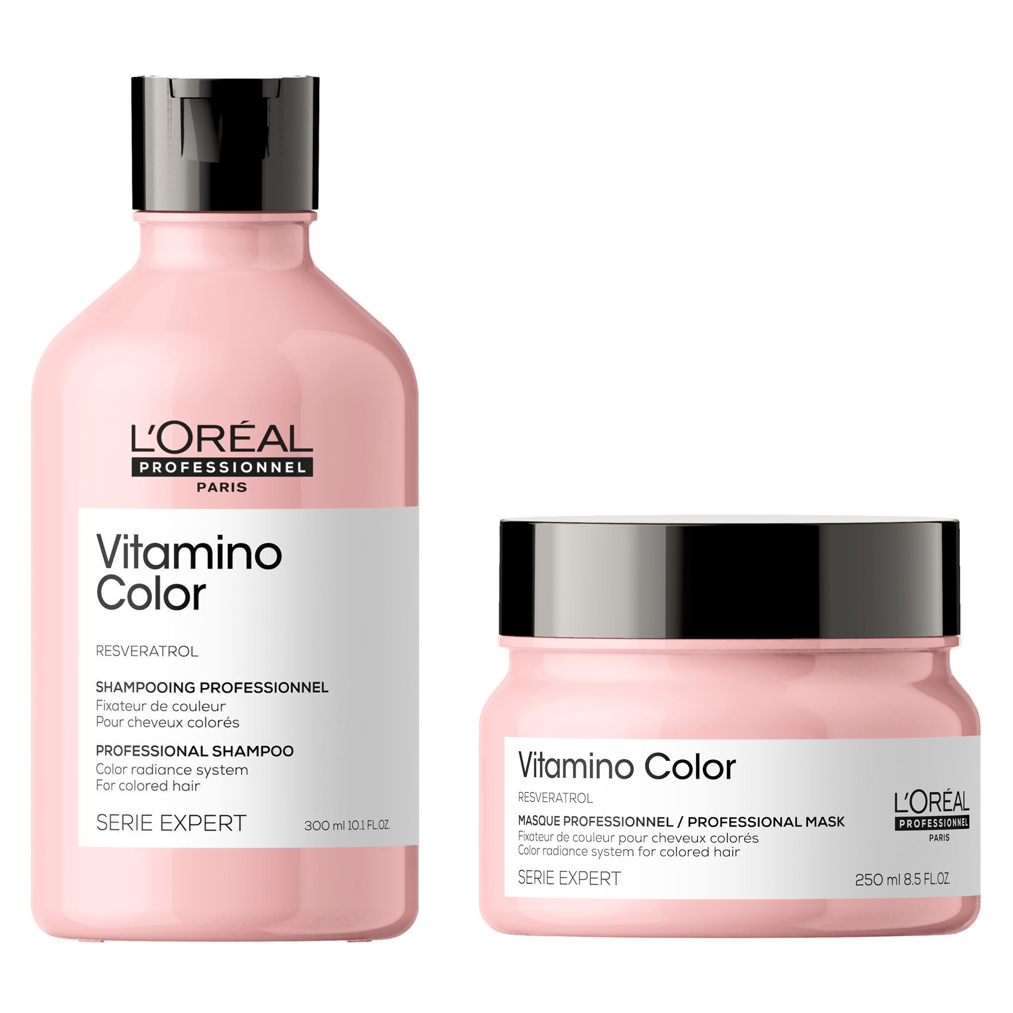 Shampoo Vitamino 300ml y Mascara Vit 250ml loreal