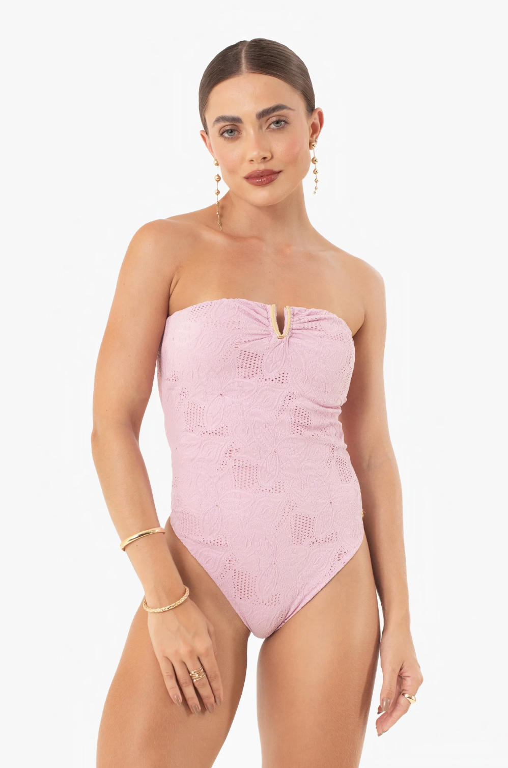 Enteriza Violet rosado m