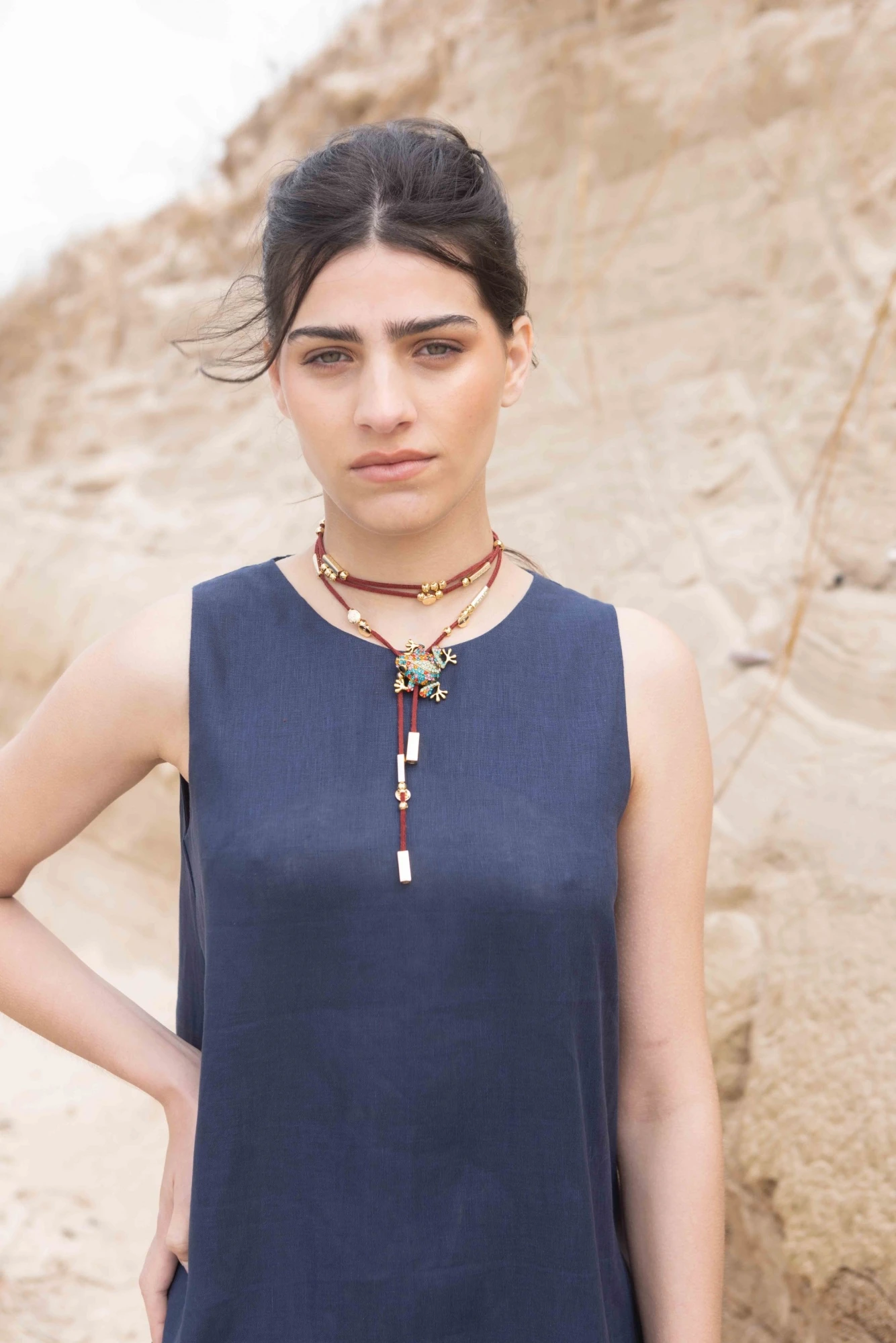 Vestido Folk Long