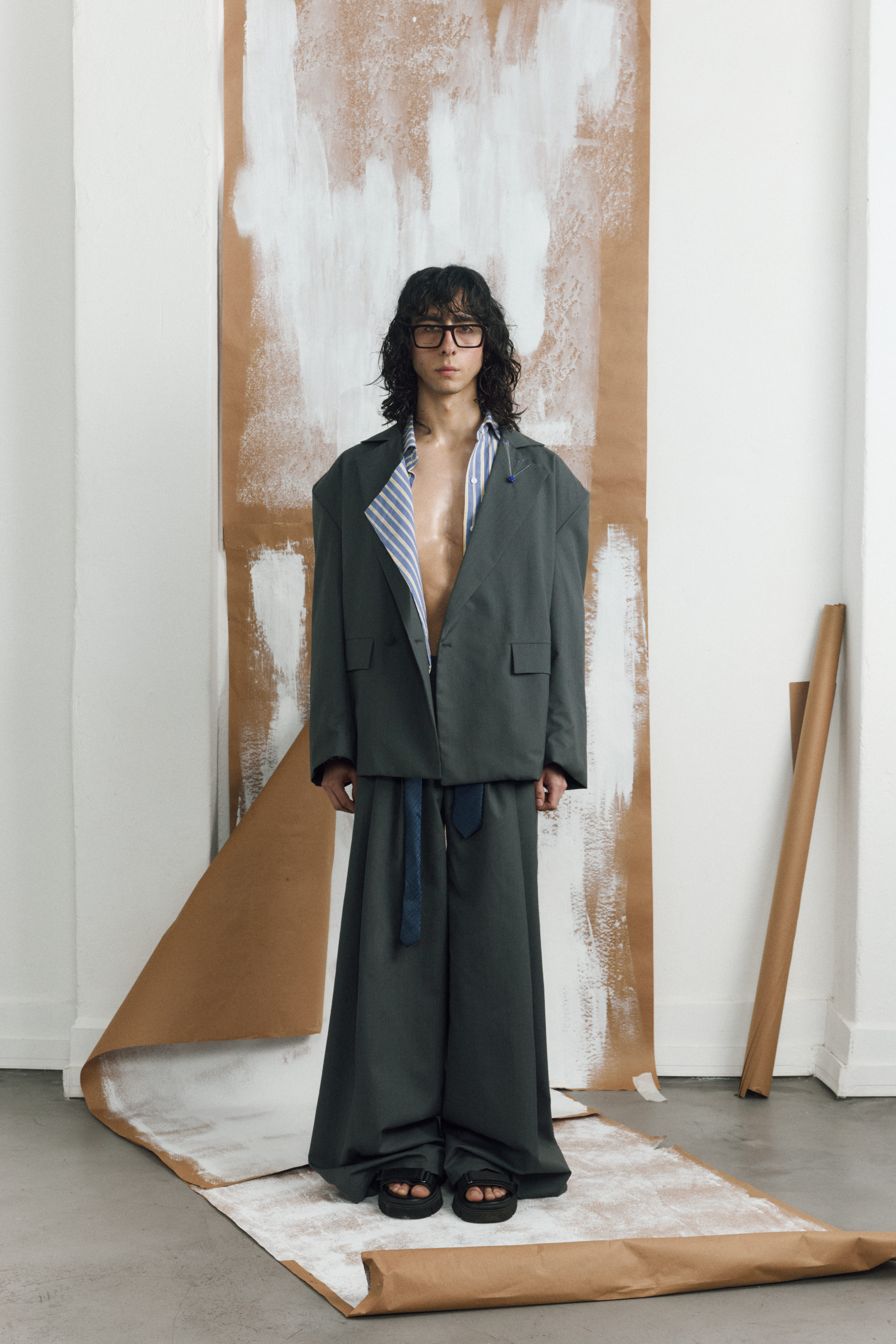 Saco Rector Gris