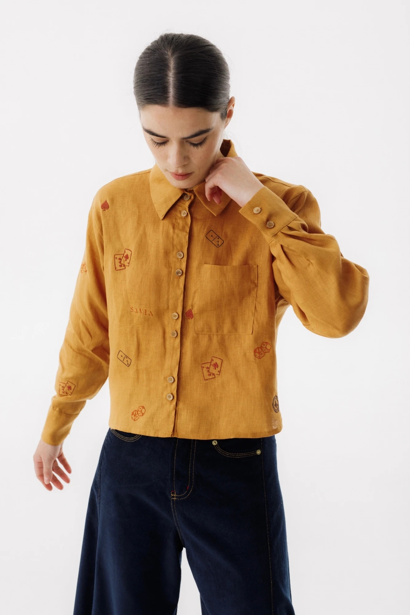 Camisa Azar Detail
