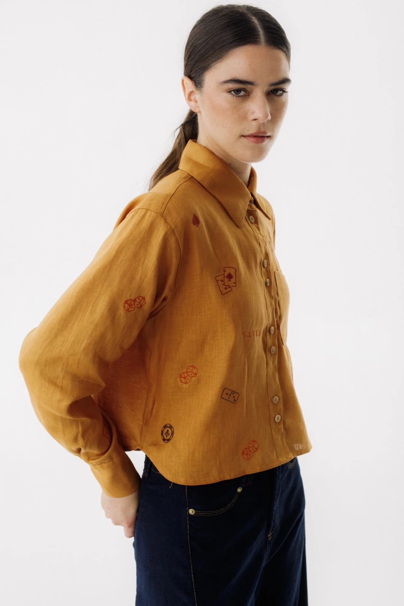 Camisa Azar Detail