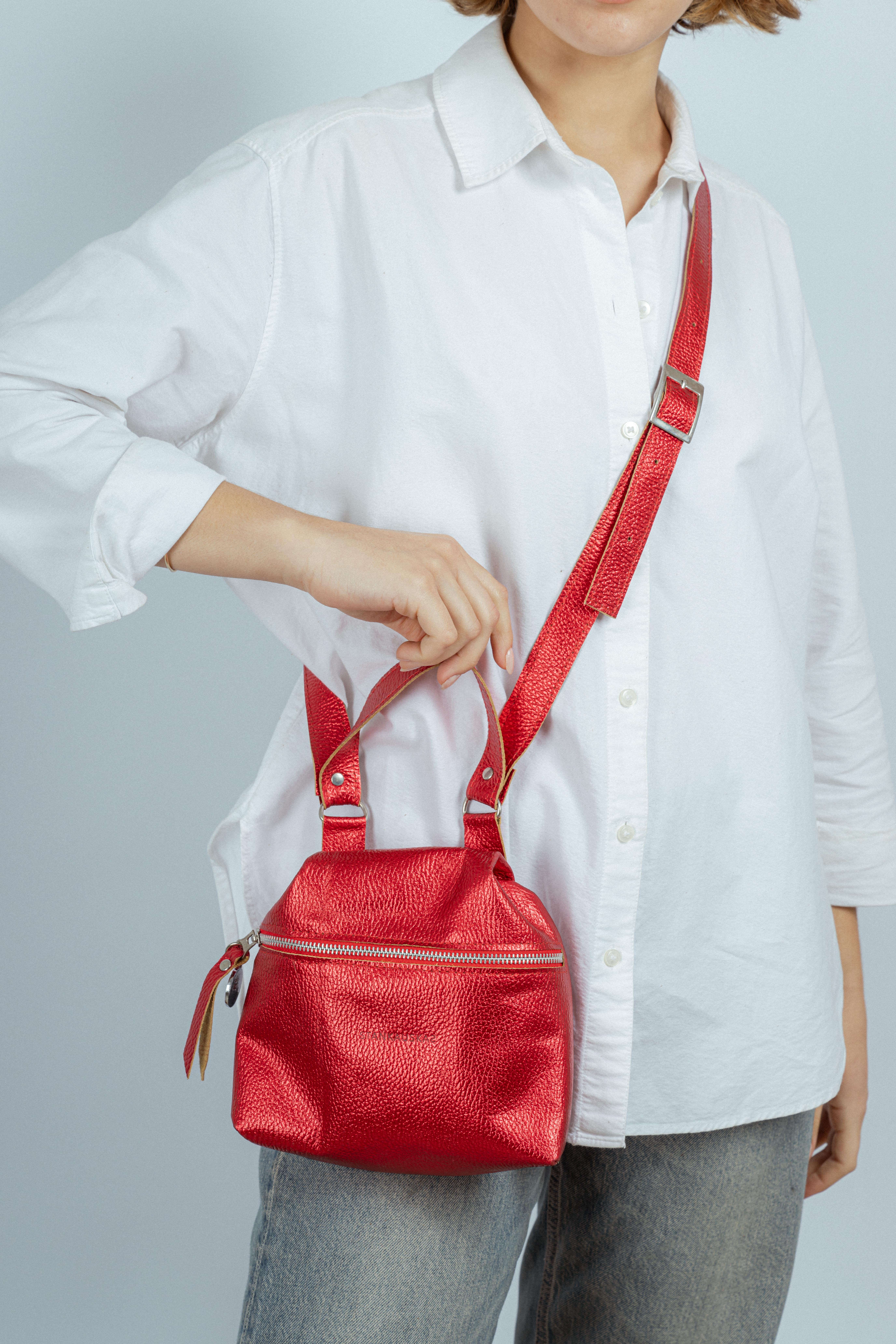 Cartera Anne roja