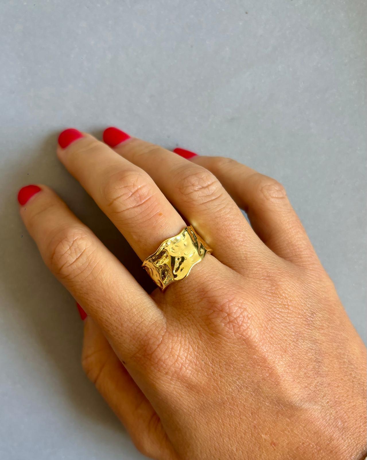 Anillo Texturado