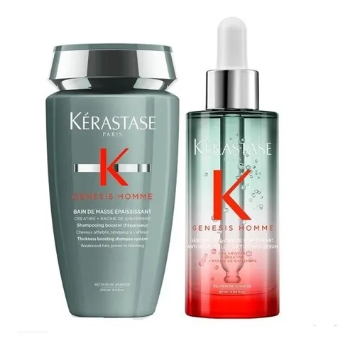 PACK BAIN MASSE + SERUM GENESIS KERASTASTE