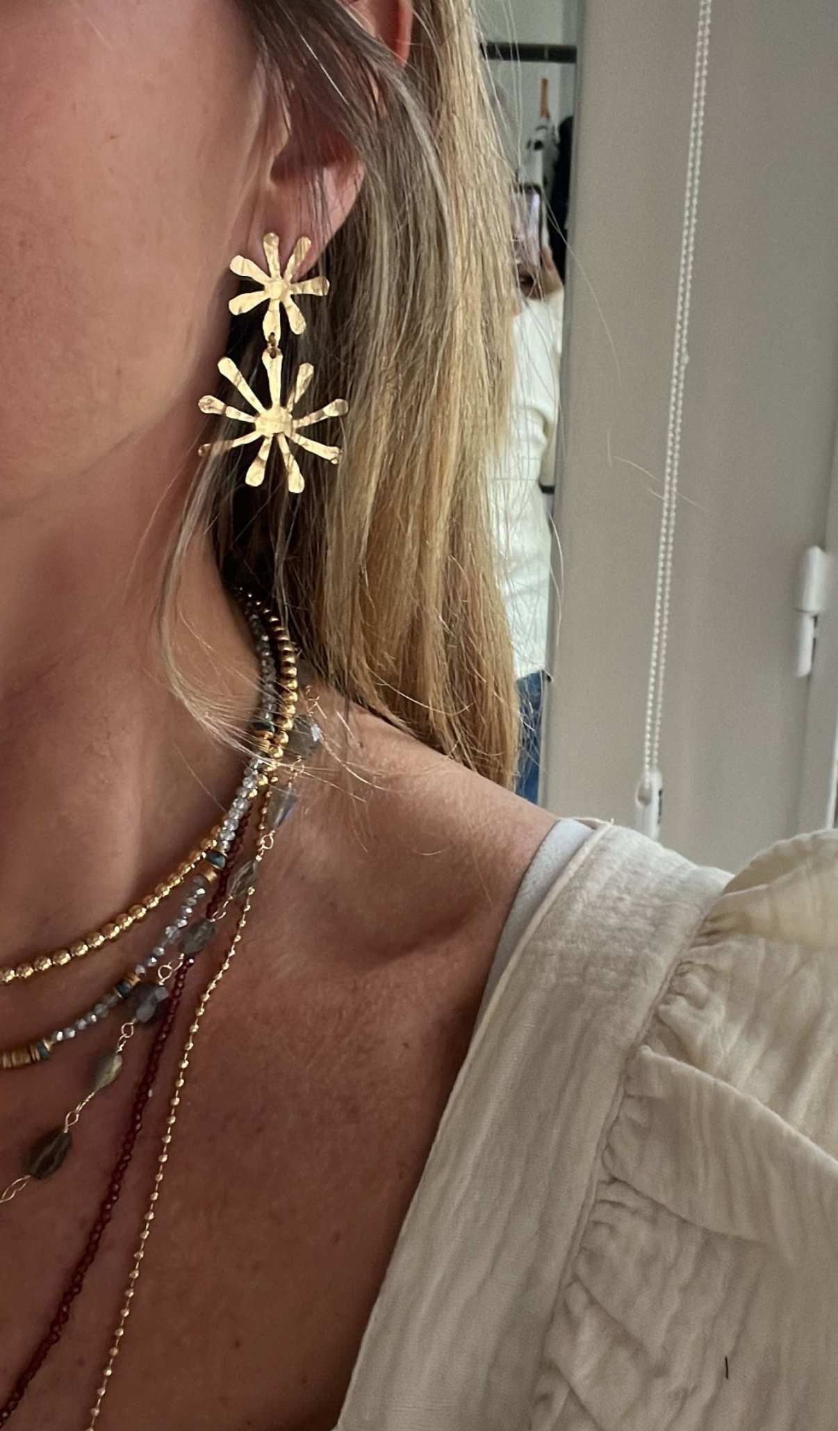 AROS FLOWER DOBLE GOLD