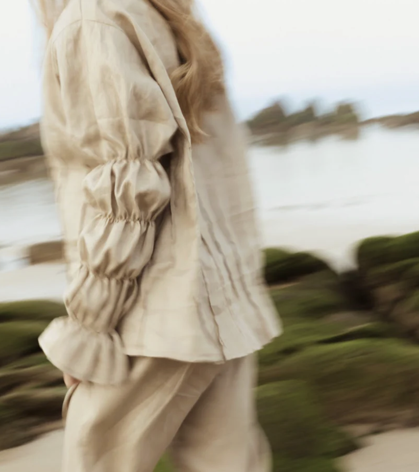 Camisa Silvestre beige