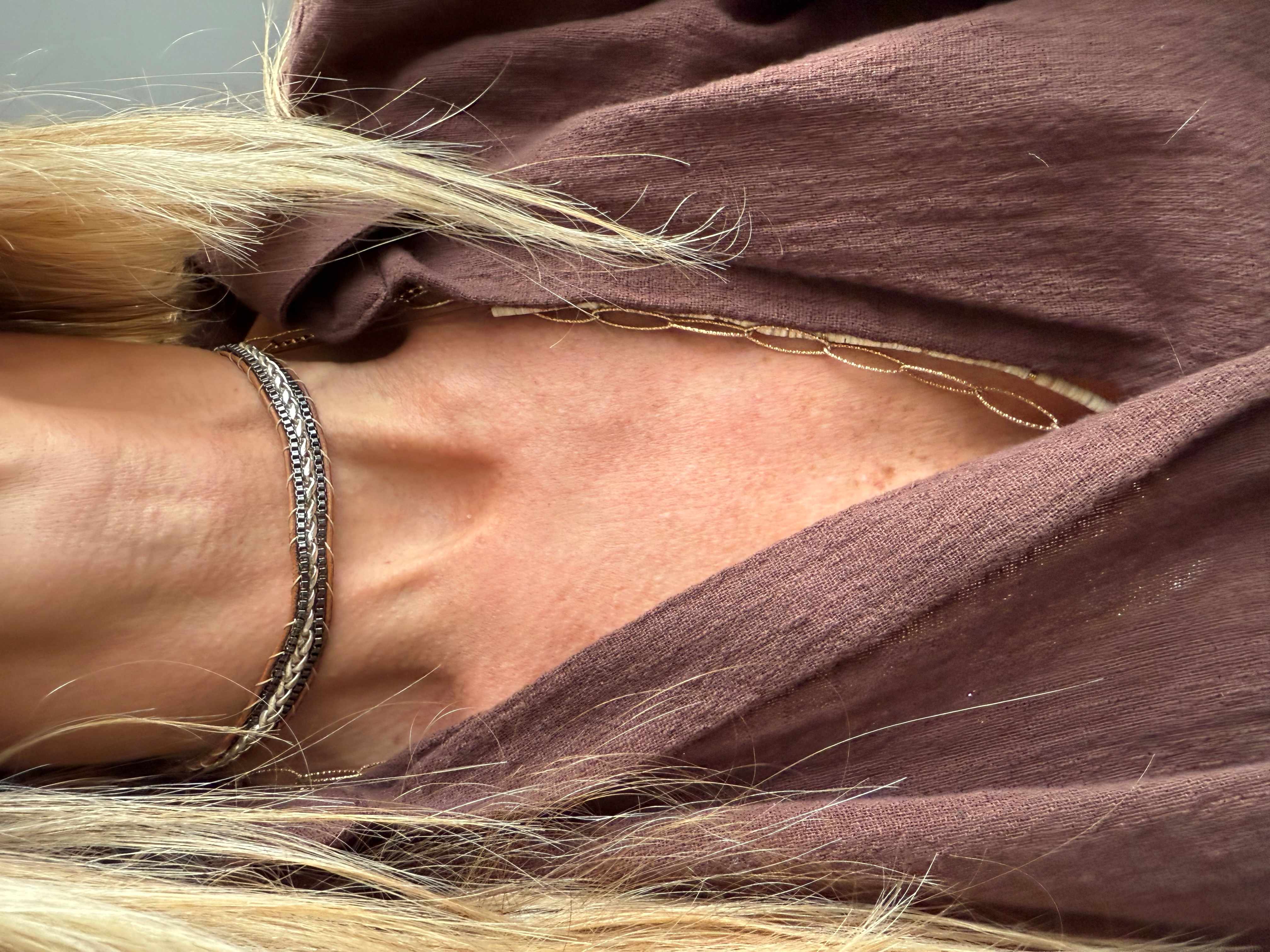 collar bahiano marron