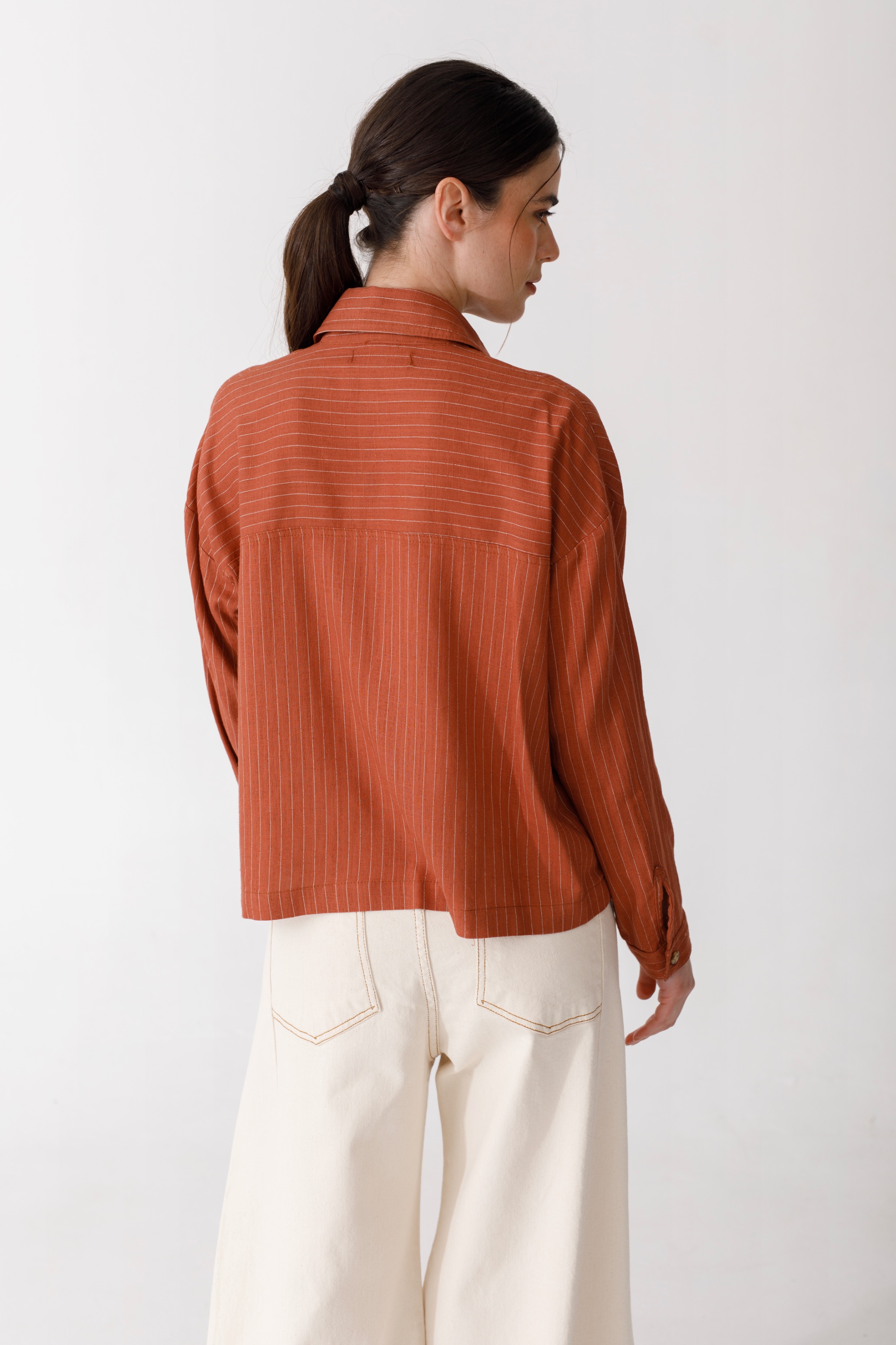 Blusa Polo Linen