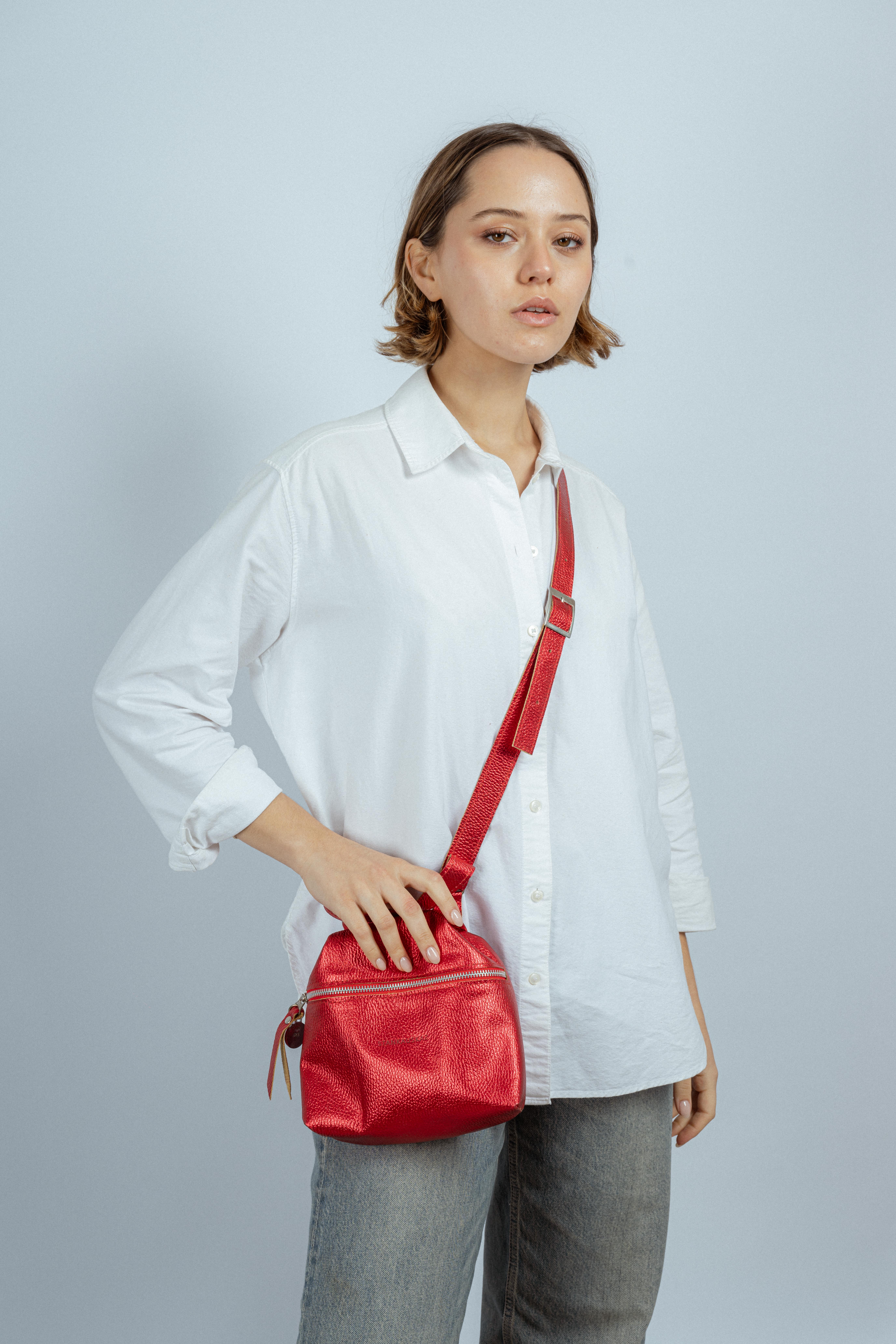Cartera Anne roja