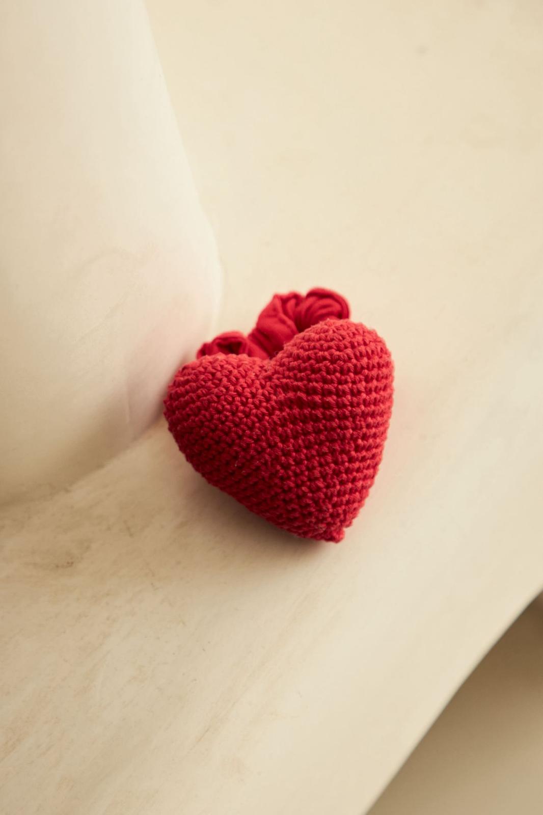 Hand craft crochet Heart
