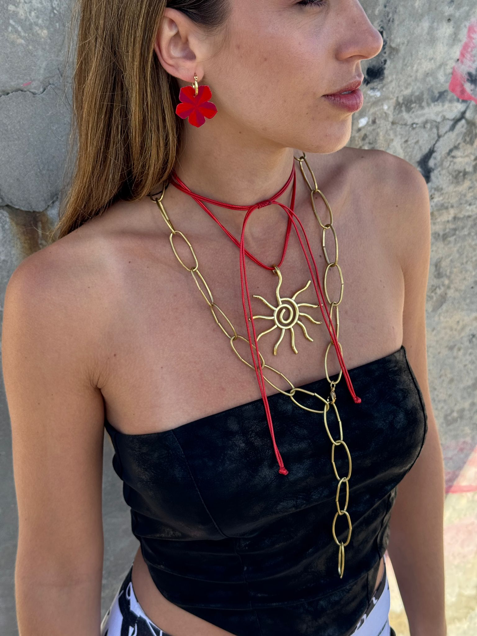 Collar Serpentina dorado
