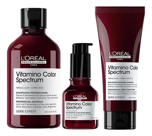 Pack Vitamino Color Spectrum Sh+acond+Glass Shine loreal