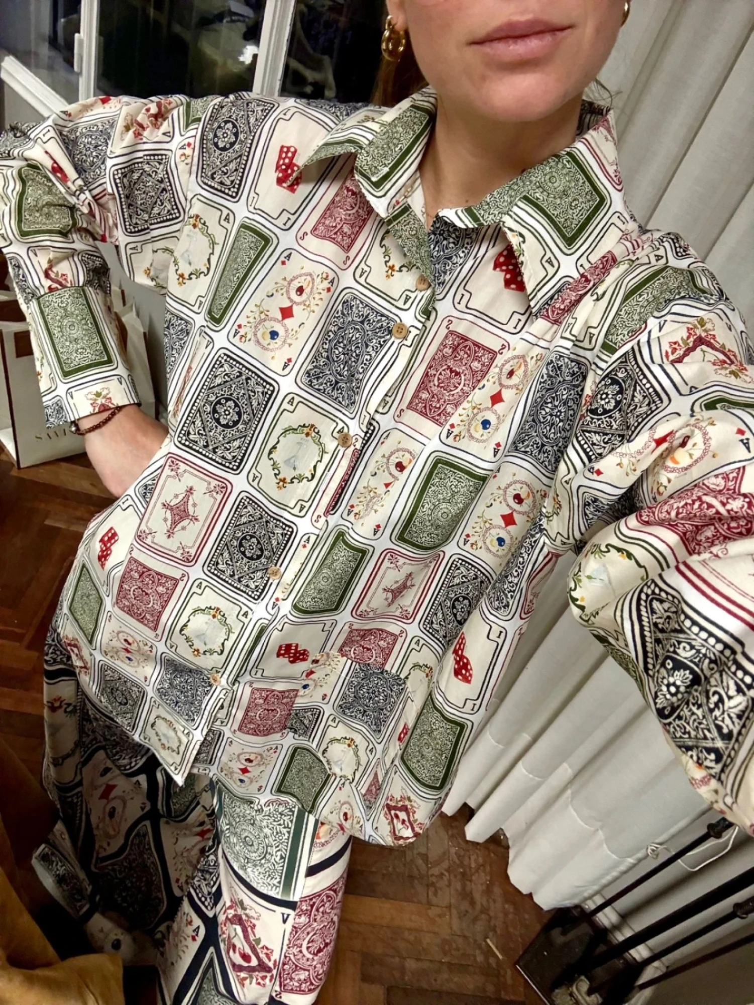Camisa Onda Print Ludika