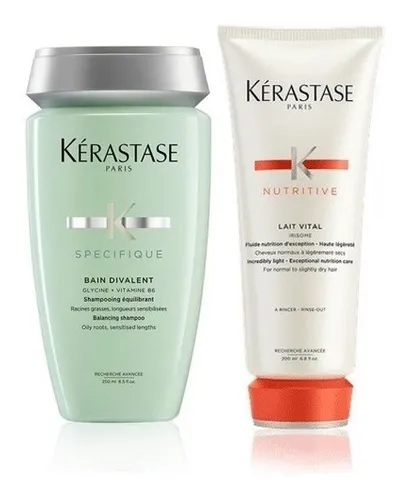 BAIN DIVALENT + LAIT VITAL kerastase
