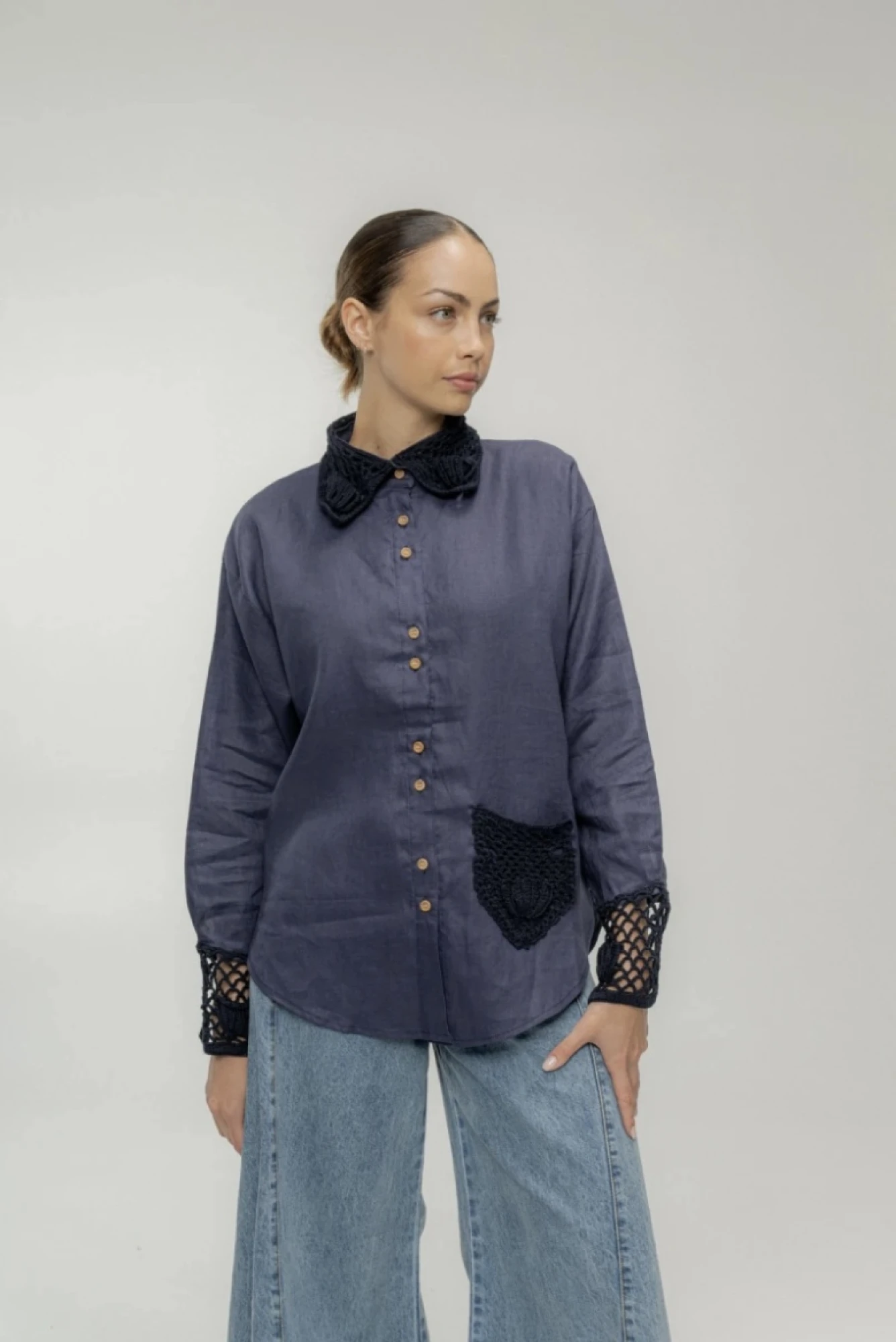 Camisa Onda Crochet SEA