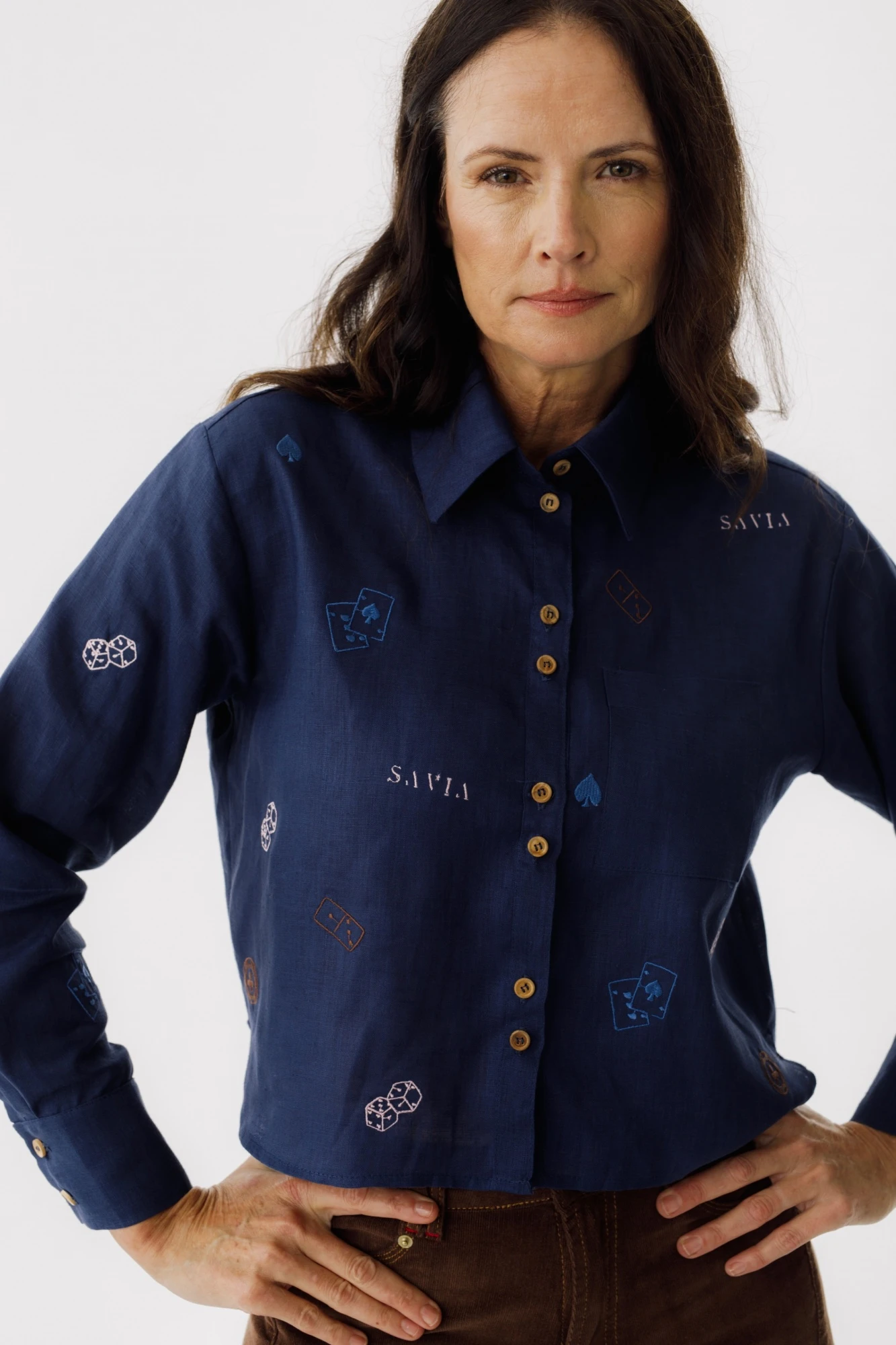 Camisa Azar Detail