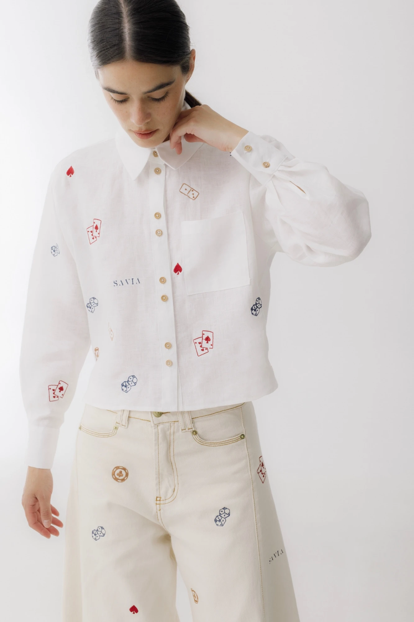 Camisa Azar Detail