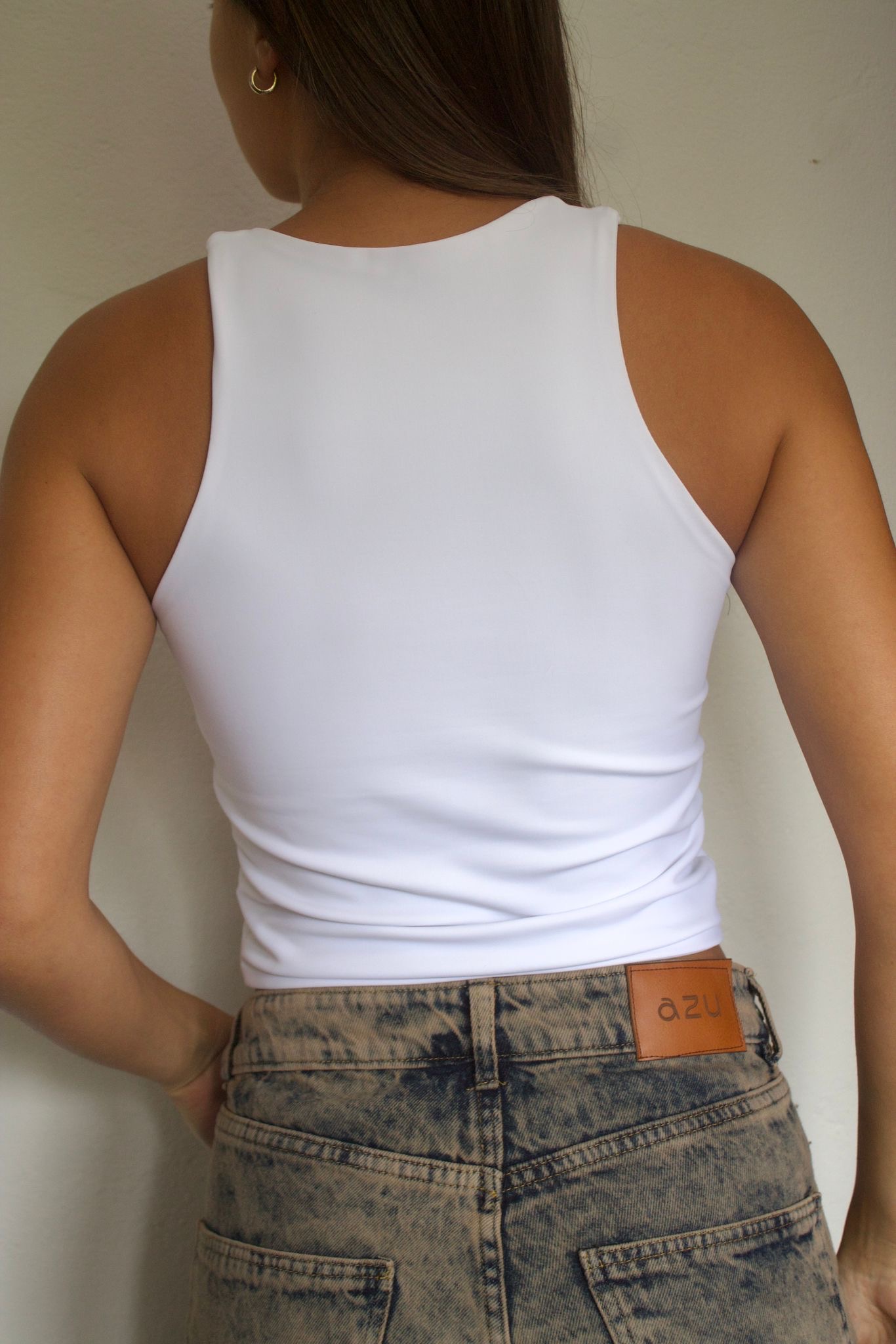 Musculosa comodin blanco xs