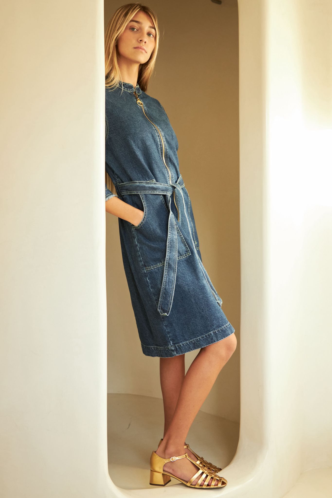 Trench Jean Vintage