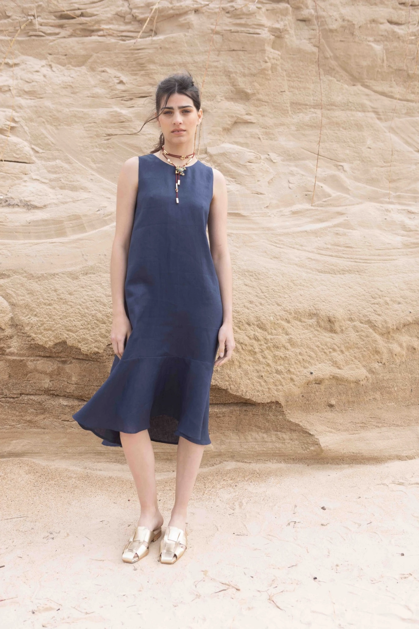 Vestido Folk Long