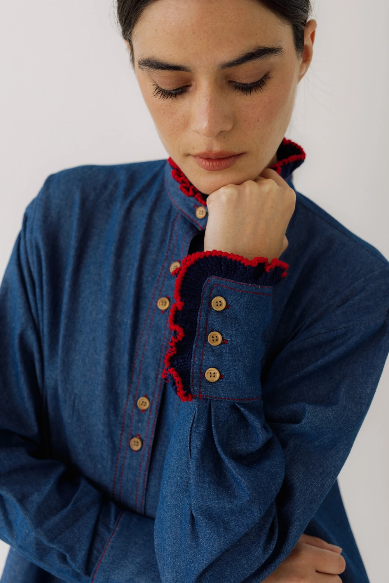 Camisa OTA Jean Crochet